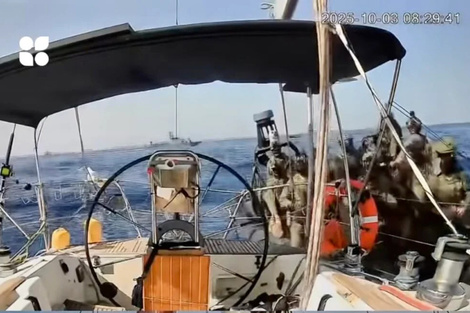 Israel interceptó el último barco de la Global Sumud Flotilla rumbo a Gaza