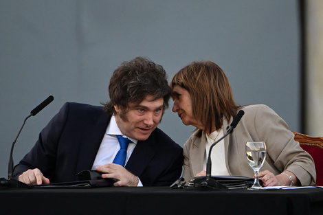 Milei y Bullrich presentaron el plan "Tolerancia cero" en la cárcel de Ezeiza.