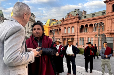 Mate, gauchos y federalismo frustrado: Sáenz quiso acampar, pero no lo dejaron