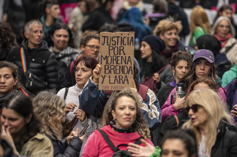 Los reclamos de justicia para Morena, Brenda y Lara.
