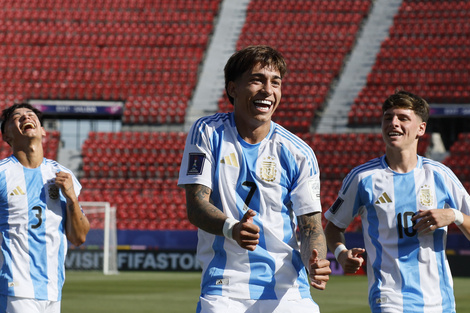Mundial Sub 20: Argentina ganó, goleó, gustó y llegó a cuartos de final
