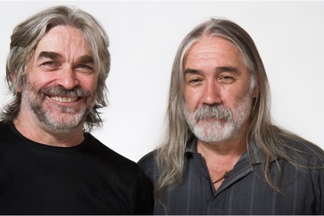 Roberto Cantos y Juliio Paz son el dúo Coplanacu desde 1985.  (Fuente: Gentileza)