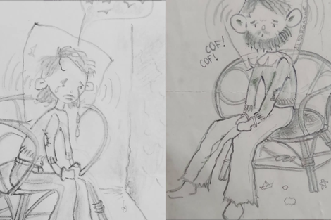 Crímenes de lesa humanidad: encontró los dibujos de su madre durante el cautiverio y los mostró en el juicio