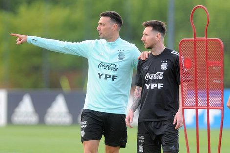 Scaloni y Messi recordaron a Miguel Ángel Russo