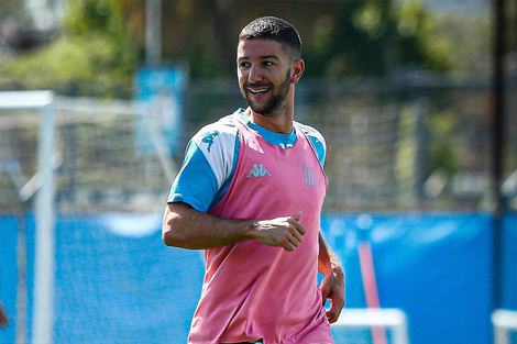 Racing: Vietto se recuperó y podrá ser utilizado por el DT Costas