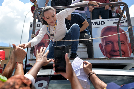Nobel de la Paz para la opositora venezolana Corina Machado