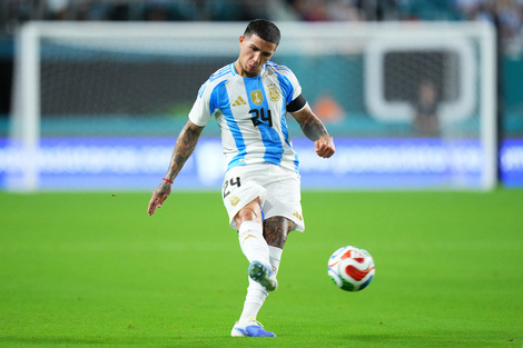 Enzo Fernández fue desafectado de la Selección