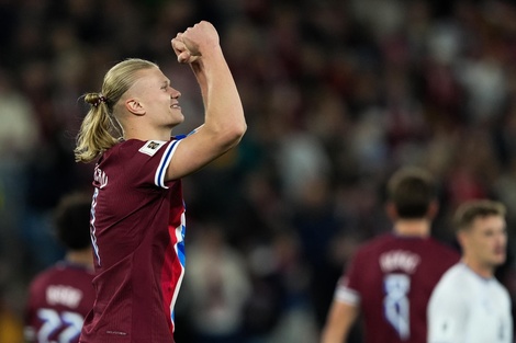 Haaland sigue rompiendo redes con Noruega