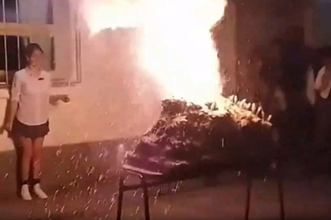 Operaron en el Garrahan a la alumna herida
