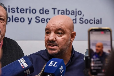 El secretario general Amsafe provincial, Rodrigo Alonso. (Fuente: Archivo)