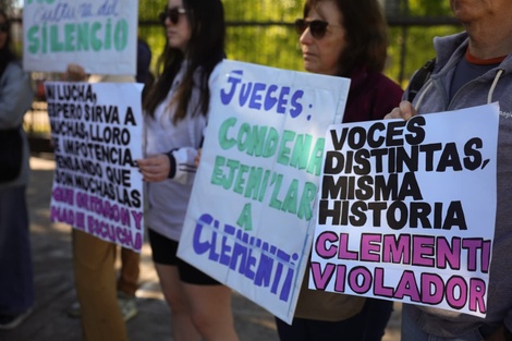 Protesta en los tribunales de Lomas de Zamora. (Fuente: Archivo)