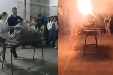 Explosión en la feria de ciencia en Pergamino: cómo está la niña internada en el Garrahan