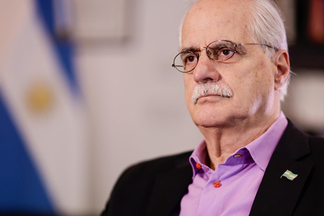 Jorge Taiana, candidato a diputado de Fuerza Patria.  (Fuente: EFE)