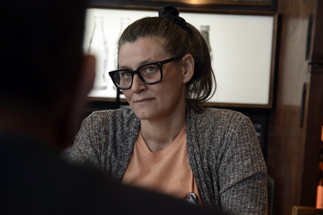 Marilín Gómez se define como “una trabajadora que decidió dar un paso adelante”. (Fuente: Sebastián Vargas)