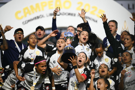 Corinthians, un festejo repetido en la Libertadores femenina