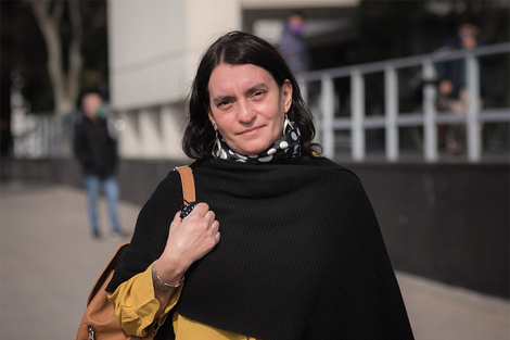 Gabriela Durruty es una de las abogadas que representa a cinco de los trabajadores criminalizados.