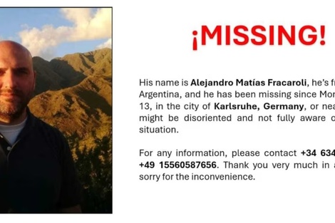 Encontraron muerto al científico del Conicet que estaba desaparecido en Alemania  