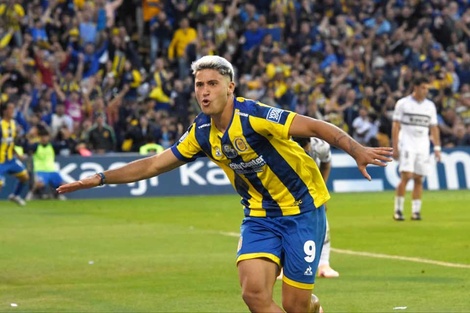 Veliz se impuso en la única pelota que disputó en el área y marcó el gol del triunfo.