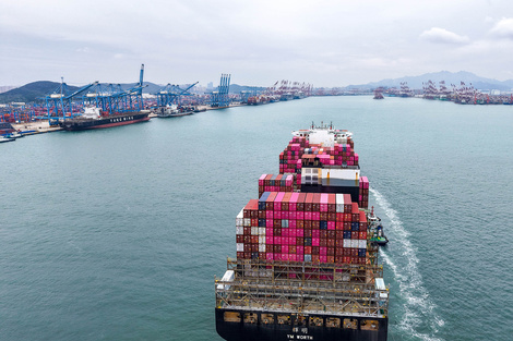 En septiembre, las compras a China alcanzaron un récord. (Fuente: AFP)