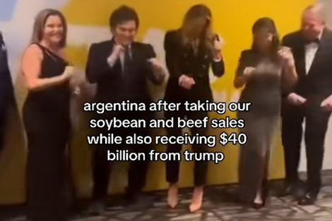El Partido Demócrata publicó un video de Javier Milei bailando