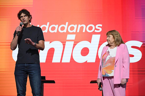 Lousteau y Ocaña cerraron la campaña