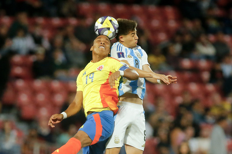 Valentín Acuña se destacó en el juvenil de Argentina. (Fuente: EFE)