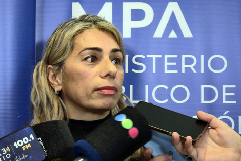 La fiscal Mariela Oliva llevó adelante la acusación contra el conductor. (Fuente: Gentileza)