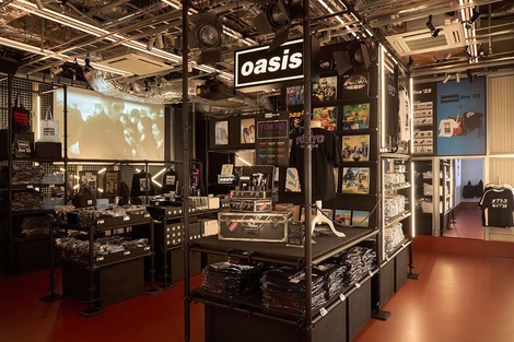 La tienda de Oasis en Japón