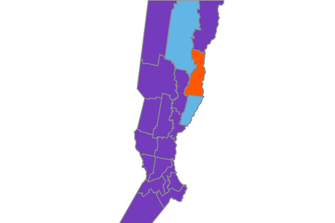 El mapa de la provincia. 