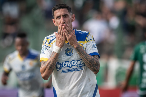 Di María, el ídolo que volvió y suma chances para Central.