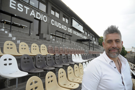 Sebastián Ordoñez, presidente de Platense.