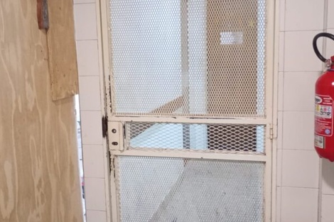 La Clínica San Jorge aloja más de un centenar de personas.  (Fuente: Gentileza)