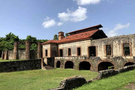 Ruinas del Ingenio de Boca de Nigua, en República Dominicana.