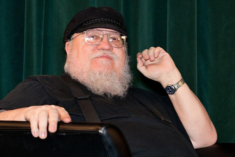 George R.R. Martin, uno de los autores que demandó por infracción a los derechos de autor. (Fuente: AFP)