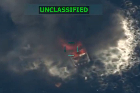 Estados Unidos atacó una nueva lancha en el Pacífico y mató a los cuatro tripulantes