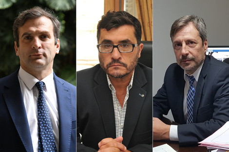 Fiscales Argibay Molina, Rodriguez y Salum, a cargo de la causa.