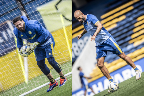 Fatura Broun y Carlos Quintana son dos de los jugadores que deben negociar su continuidad. (Fuente: Prensa CARC)