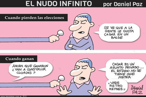 El nudo infinito, por Daniel Paz. (Fuente: Archivo)