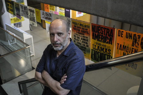 Marcelo Nacci le presentó una primera versión de la obra al propio David Viñas. (Fuente: Sandra Cartasso)