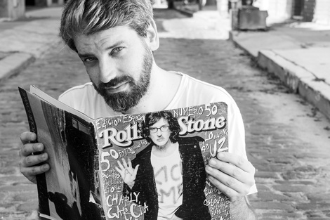 El músico y dibujante Martín Ameconi contará toda su experiencia. (Fuente: Fernando Bruno)