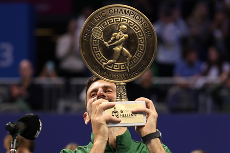 Djokovic, con un nuevo trofeo para su colección (Fuente: EFE)