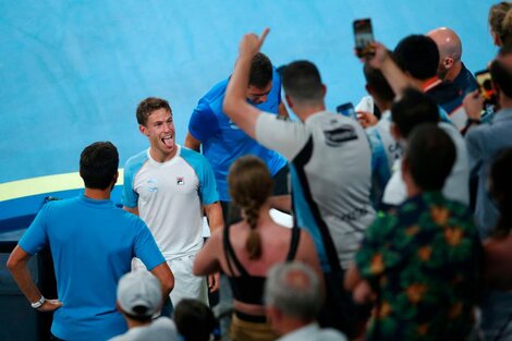 Diego Schwartzman logró la clasificación de Argentina en la ATP CUP frente a Grecia