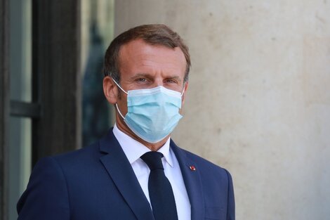 El presidente de Francia, Emmanuel Macron, dio positivo por coronavirus y estará aislado una semana