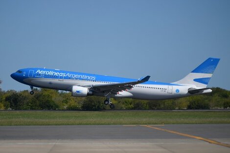 Partió un nuevo vuelo de Aerolíneas Argentinas rumbo a Moscú para traer vacunas