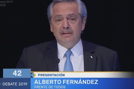 Alberto Fernández: "no entró un centavo al país de esas potencias que usted menciona, Presidente"