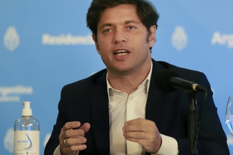 Axel Kicillof anunciará el lunes un plan de salvataje económico