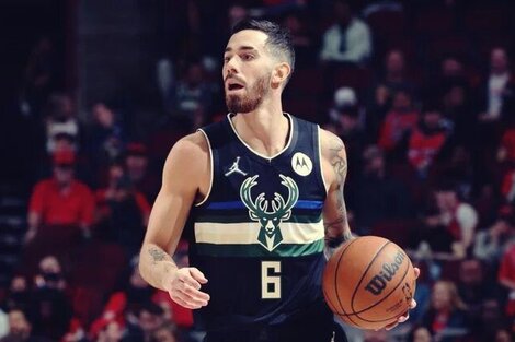 Nuevo argentino en la NBA: Luca Vildoza debutó en Milwaukee Bucks y la rompió en los playoffs