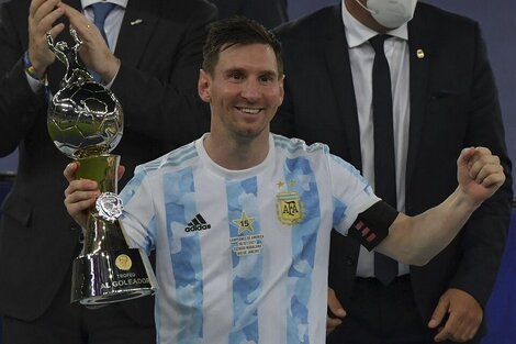 Lionel Messi fue elegido entre los ternados para el premio "The Best" de la FIFA