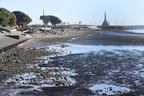 Preocupa la bajante de la cuenca del Rio de la Plata y la falta de lluvias