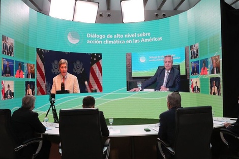 En la cumbre del Cambio Climático, Alberto Fernández pidió impulsar un "gran pacto de solidaridad ambiental"